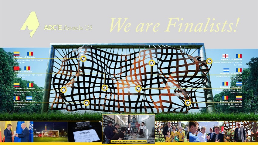 Rusu+Borțun, finalistă la Art Directors Club of Europe Awards (ADC*E Awards)