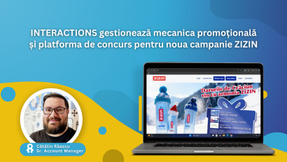 INTERACTIONS gestionează mecanica promoțională și platforma de concurs pentru noua campanie ZIZIN: &bdquo;Darurile de Crăciun vin cu armonia Zizin!&rdquo;