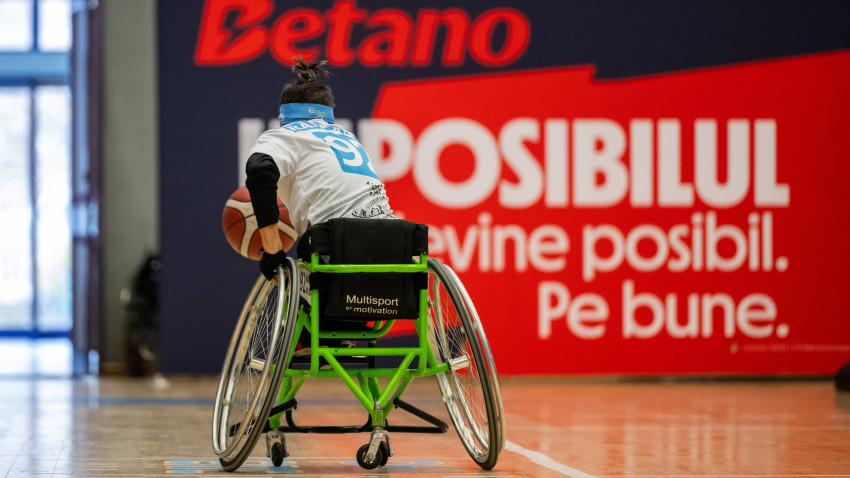 Betano susține Campionatul Național de Baschet în Scaun Rulant, consolidând platforma de responsabilitate socială „Imposibilul devine posibil. Pe Bune.”