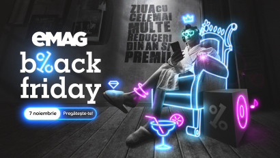 eMAG Black Friday 2025: &bdquo;Pregătește-te să vrei mai mult&rdquo; &ndash; campania care a făcut din dorință o strategie și din shopping un fenomen cultural