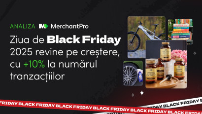 MerchantPro Compass: ziua de Black Friday 2025 revine pe creștere, cu +10% la numărul tranzacțiilor