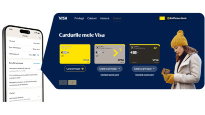 Raiffeisen Bank oferă, &icirc;n premieră pentru Rom&acirc;nia, acces la platforma de beneficii my Visa, direct din aplicația Smart Mobile