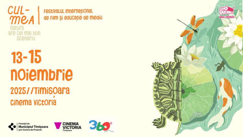CULMEA educației de film & mediu ajunge la Cinema Victoria Timișoara