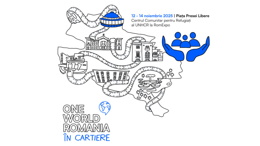 „One World Romania în cartiere” explorează ce înseamnă „acasă”, la Centrul Comunitar pentru Refugiați al UNHCR