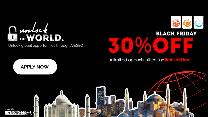 Unlock the World cu AIESEC București de Black Friday