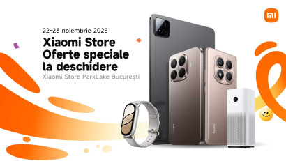 Xiaomi deschide primul magazin propriu din Rom&acirc;nia, &icirc;n incinta ParkLake, București, pe 22 noiembrie &nbsp;