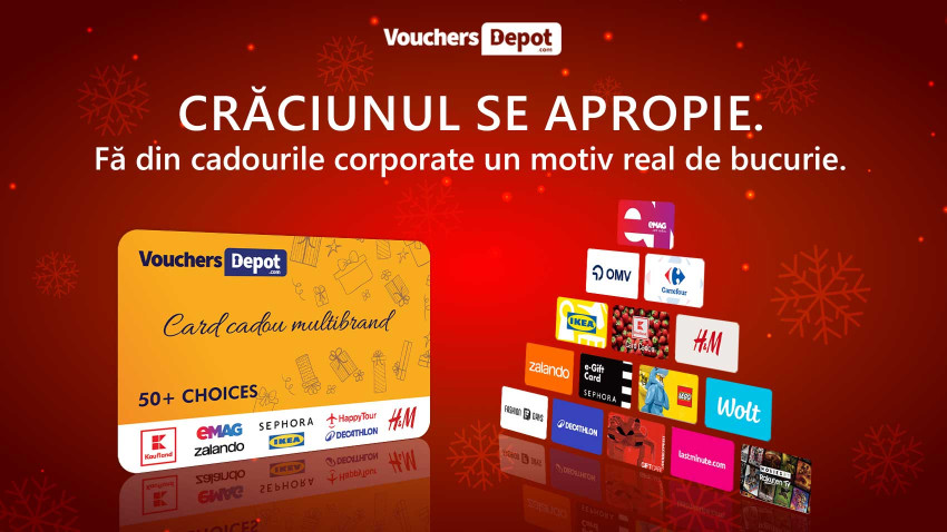 Alegerea cadourilor de Crăciun pentru companii: variante multiple într-o singură soluție – Cardul Multibrand de la Vouchers Depot