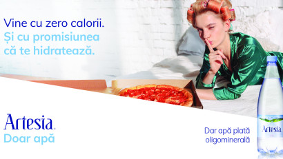 MullenLowe Rom&acirc;nia transformă simplitatea &icirc;n declarație de brand pentru Artesia: &bdquo;Doar apă&rdquo;