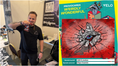 Tattoo Weirdly Wonderful. Cosmin Clipa: Tatuajele ne permit să ne scriem pe piele povestea sub formă de artă