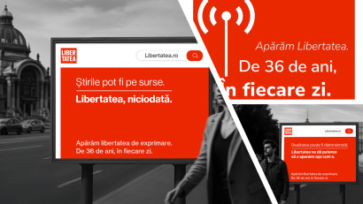 Libertatea marchează 36 de ani, printr-o campanie de brand care reafirmă rolul esențial al presei: &bdquo;Apărăm libertatea. De 36 de ani, &icirc;n fiecare zi.&rdquo;