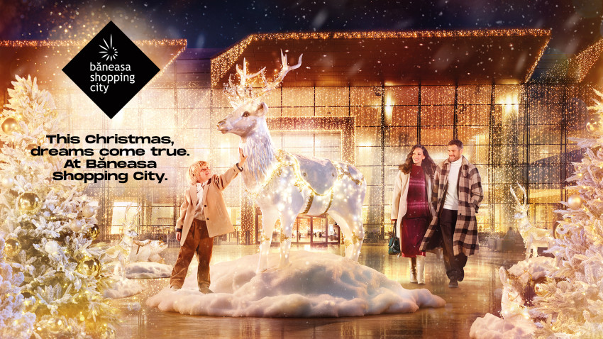Oxygen semnează campania de Crăciun pentru Băneasa Shopping City