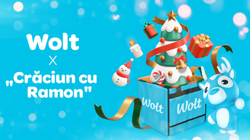 Wolt devine partenerul filmului „Crăciun cu Ramon” și aduce premii și surprize, în sezonul sărbătorilor