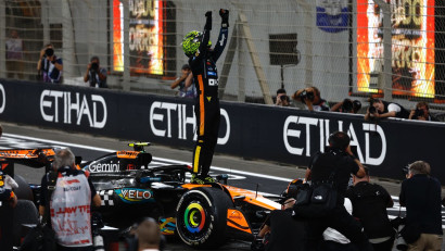 Designul creat special de fani pentru Velo si echipa McLaren de Formula 1 &icirc;n centrul atenției, &icirc;n timp ce Lando Norris c&acirc;știgă Campionatul Mondial al Piloților 2025 &icirc;n Abu Dhabi