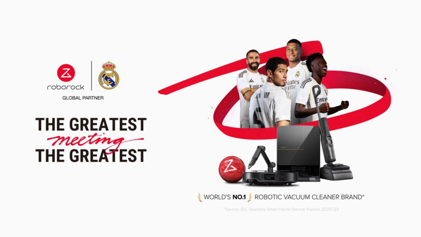 Cei mai buni își unesc forțele: Roborock și Real Madrid anunță un parteneriat strategic în care inovația joacă rolul principal