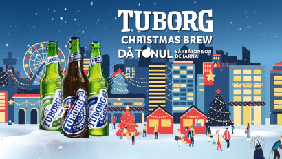 Tuborg și Yes Communication au dat startul sărbătorilor de iarnă cu Tuborg Christmas Brew