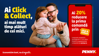 PENNY extinde la nivel național serviciul Click &amp; Collect: comanzi online și ridici&nbsp;din orice magazin din țară