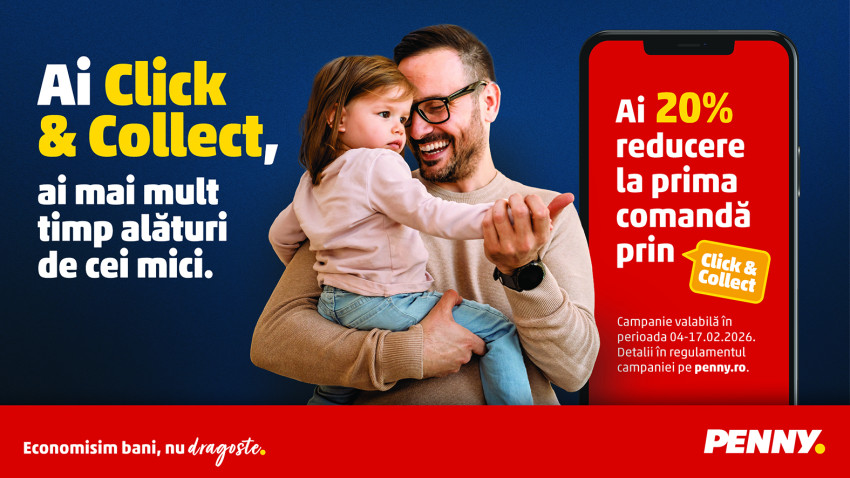 PENNY extinde la nivel național serviciul Click & Collect: comanzi online și ridici din orice magazin din țară