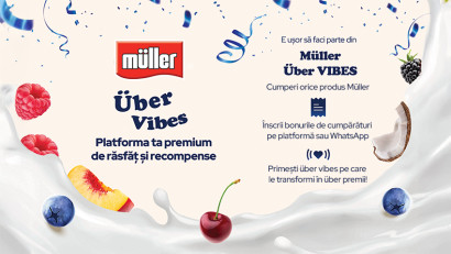 Loialitatea răm&acirc;ne ingredientul cheie &icirc;n rețeta M&uuml;ller &Uuml;ber Vibes