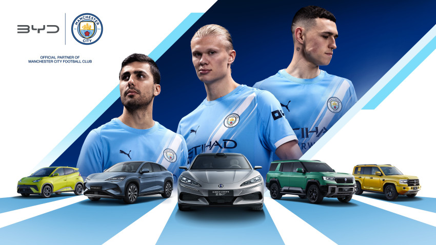 Când tehnologia întâlnește pasiunea: BYD devine partener oficial al clubului de fotbal Manchester City
