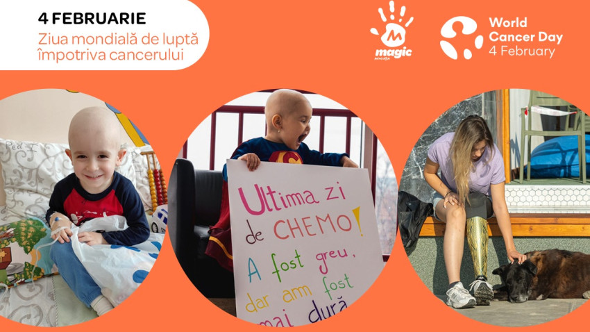 4 februarie 2026 - România se luminează în portocaliu de Ziua Mondială a Luptei Împotriva Cancerului, într-un mesaj de solidaritate și speranță