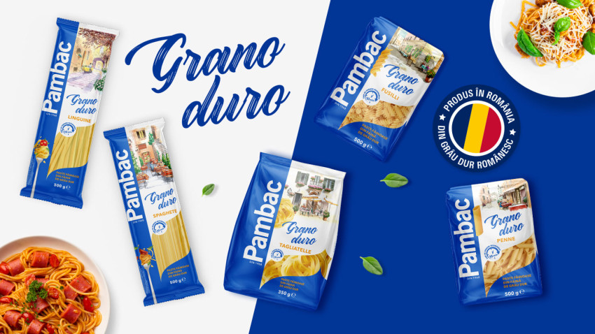 Pambac Grano Duro - paste italiene din grâu dur românesc