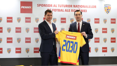PENNY prelungește p&acirc;nă &icirc;n 2030 parteneriatul cu Federația Rom&acirc;nă de Fotbal