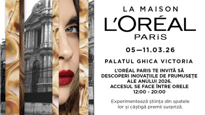 La Maison L&rsquo;Or&eacute;al, la Palatul Ghica: locul &icirc;n care frumusețea se simte ca acasă &icirc;n luna Martie
