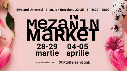 Mezanin Market aduce &icirc;mpreună peste 400 de artiști și antreprenori locali &icirc;n sezonul de primăvară