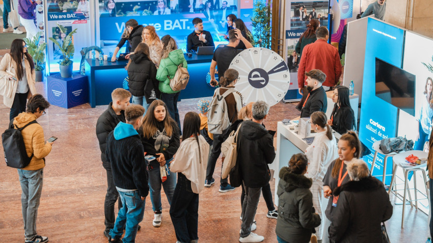 Angajatori de TOP București - epicentrul oportunităților de carieră pe 27–28 martie, la Sala Palatului