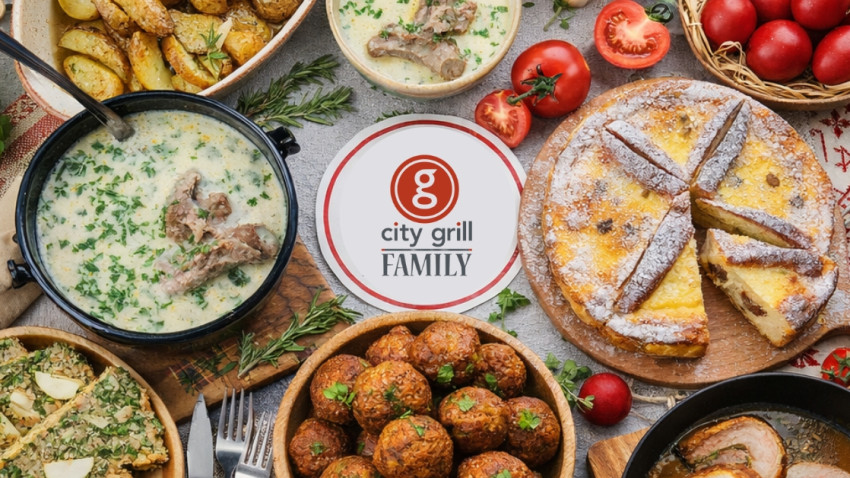 Comenzile pe City Grill Family cresc de peste trei ori în perioada Paștelui, iar salata de boeuf, sarmalele și pasca se află printre cele mai comandate produse pentru masa de sărbătoare