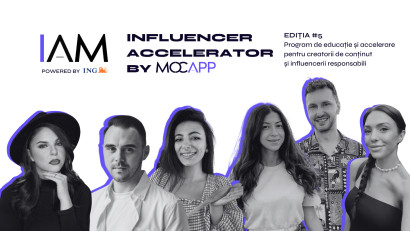 MOCAPP lansează Ediția #5 a Influencer Accelerator &ndash;&nbsp; programul educațional care formează influenceri responsabili și etici