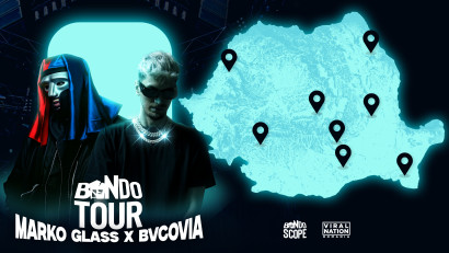 BVCOVIA x MARKO GLASS pornesc &icirc;n primul lor turneu național &ndash;&nbsp;BANDO TOUR