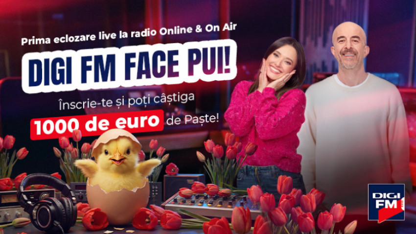 Digi FM lansează, în premieră, un concept radio inedit, de tip reality show