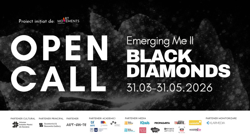 Art Movements Foundation lansează apelul pentru Emerging Me II: Black Diamonds, ediția a doua a concursului de pictură emergentă