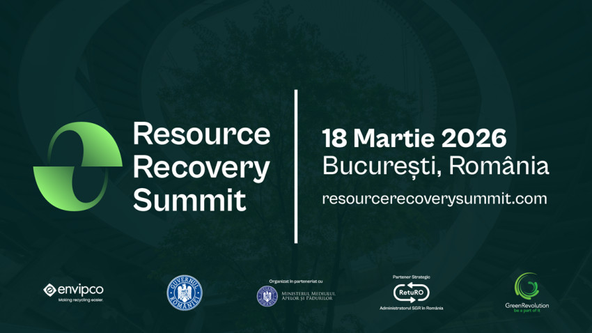 Peste 20 de lideri europeni ai economiei circulare vin pe 18 martie la București pentru Resource Recovery Summit 2026