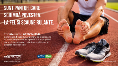 442 de scaune rulante donate copiilor și adulților din țară, &icirc;n perioada de&nbsp;implementare a campaniei de donații prin SMS