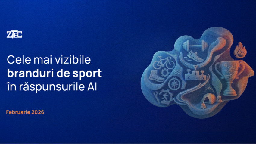 Cele mai vizibile branduri și magazine sportive în răspunsurile AI în luna Februarie 2026 | By Zitec