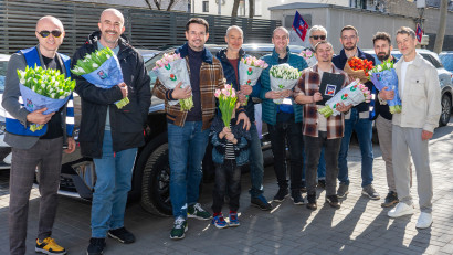 La &icirc;nceput de martie, caravana Digi FM a răsp&acirc;ndit z&acirc;mbete și culoare &icirc;n centrul Capitalei