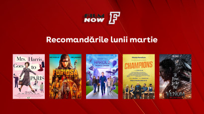 Martie, sub semnul curajului: pășește dincolo de limite cu peliculele Film Now