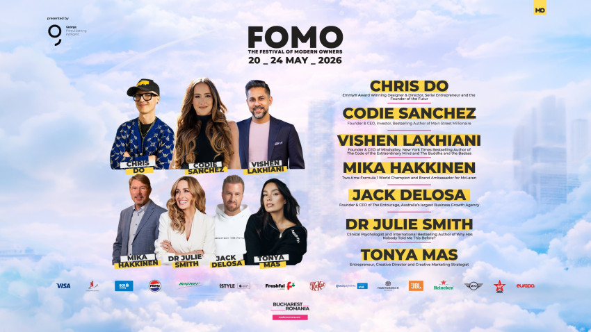 Educația devine noul teritoriu de brand: de ce tot mai multe companii aleg să investească în evenimente precum FOMO – The Festival Of Modern Owners