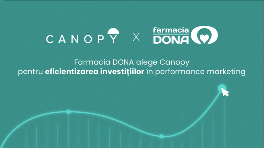 Farmacia DONA alege Canopy pentru eficientizarea investițiilor în performance marketing