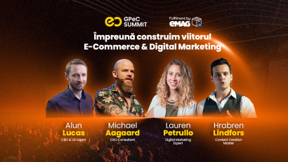 GPeC SUMMIT 26 Mai 2026 - Conferință, Expo și Networking cu 800+&nbsp; actori relevanți din E-Commerce și Digital Marketing