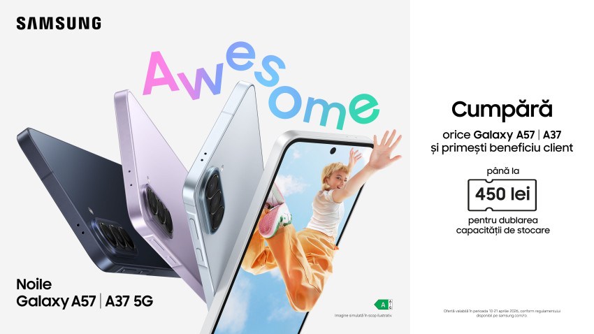 Samsung Galaxy A57 5G și Galaxy A37 5G sunt acum disponibile în România
