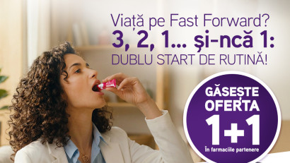 Rutină și consecvență &icirc;ntr-un stil de viață dinamic:&nbsp;noua abordare pe care mizează gama de bacterii benefice Impruvis Fast Melt