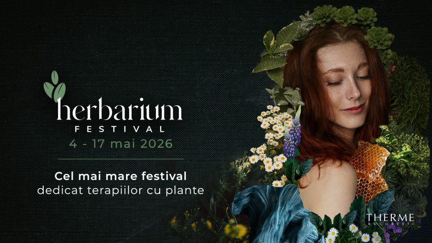 Herbarium Festival 2026: cel mai mare festival de wellness din lume dedicat terapiilor pe bază de plante revine la Therme București