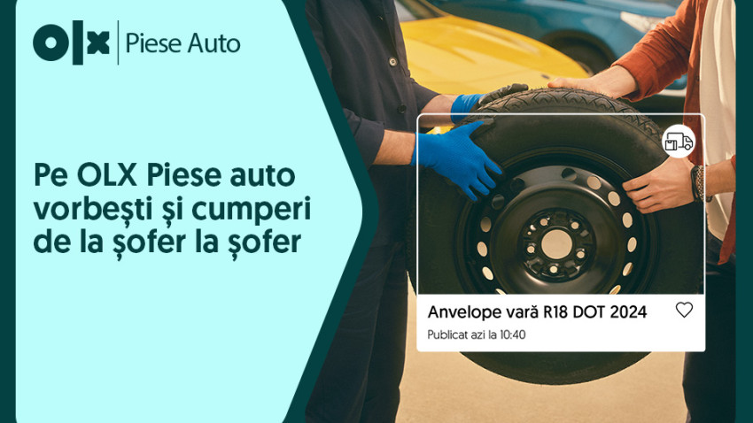 OLX, una dintre principalele platforme pentru achiziția de piese auto în România