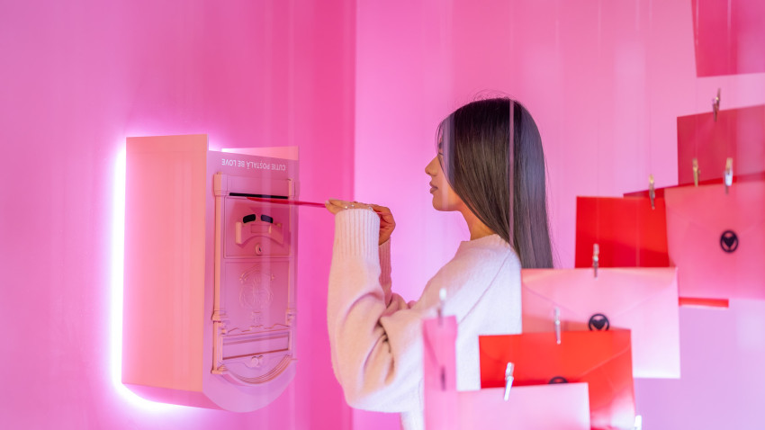 Peste 300 de scrisori de dragoste trimise din „Camera Inversă BE LOVE”