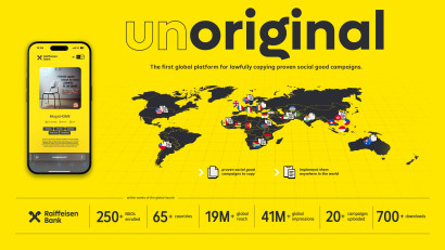 Sute de ONG-uri din&nbsp;peste&nbsp;65&nbsp;de țări s-au &icirc;nscris &icirc;n&nbsp;platforma de social&nbsp;good&nbsp;dezvoltată de&nbsp;MullenLowe Rom&acirc;nia&nbsp;și&nbsp;Raiffeisen Bank