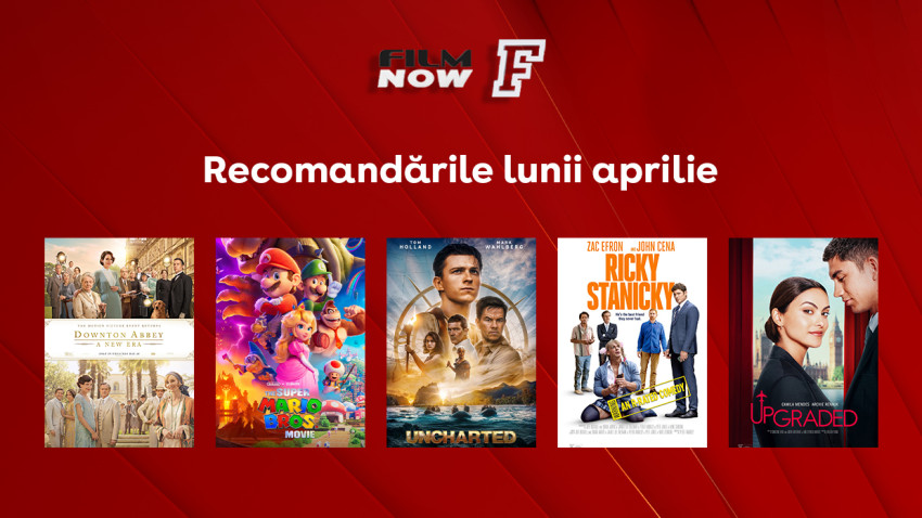 În aprilie, toate secretele ies la lumină cu peliculele Film Now