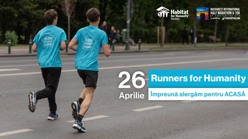 Bucharest International Half Marathon by Constantina Diță presented by Decathlon aduce din nou alergătorii împreună pentru o cauză socială